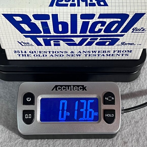 Biblical Trivia Quiz Game Vintage 1984 Old & New Testament 2514 Bible Questions - Picture 14 of 14